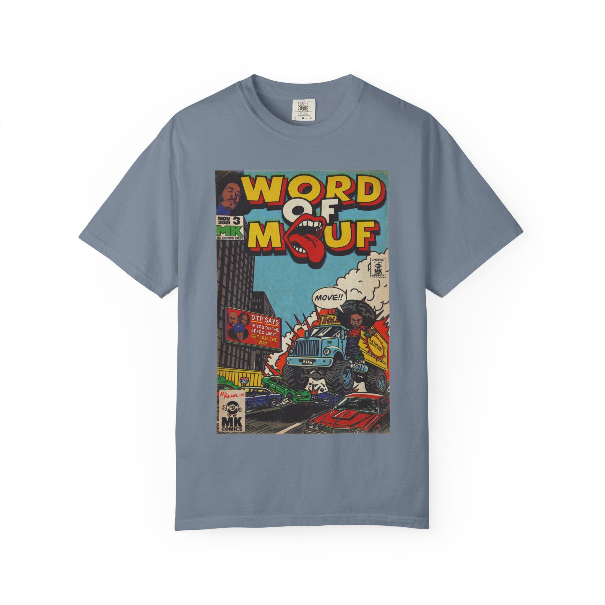Word of Mouf - Unisex Comfort Colors T-shirt