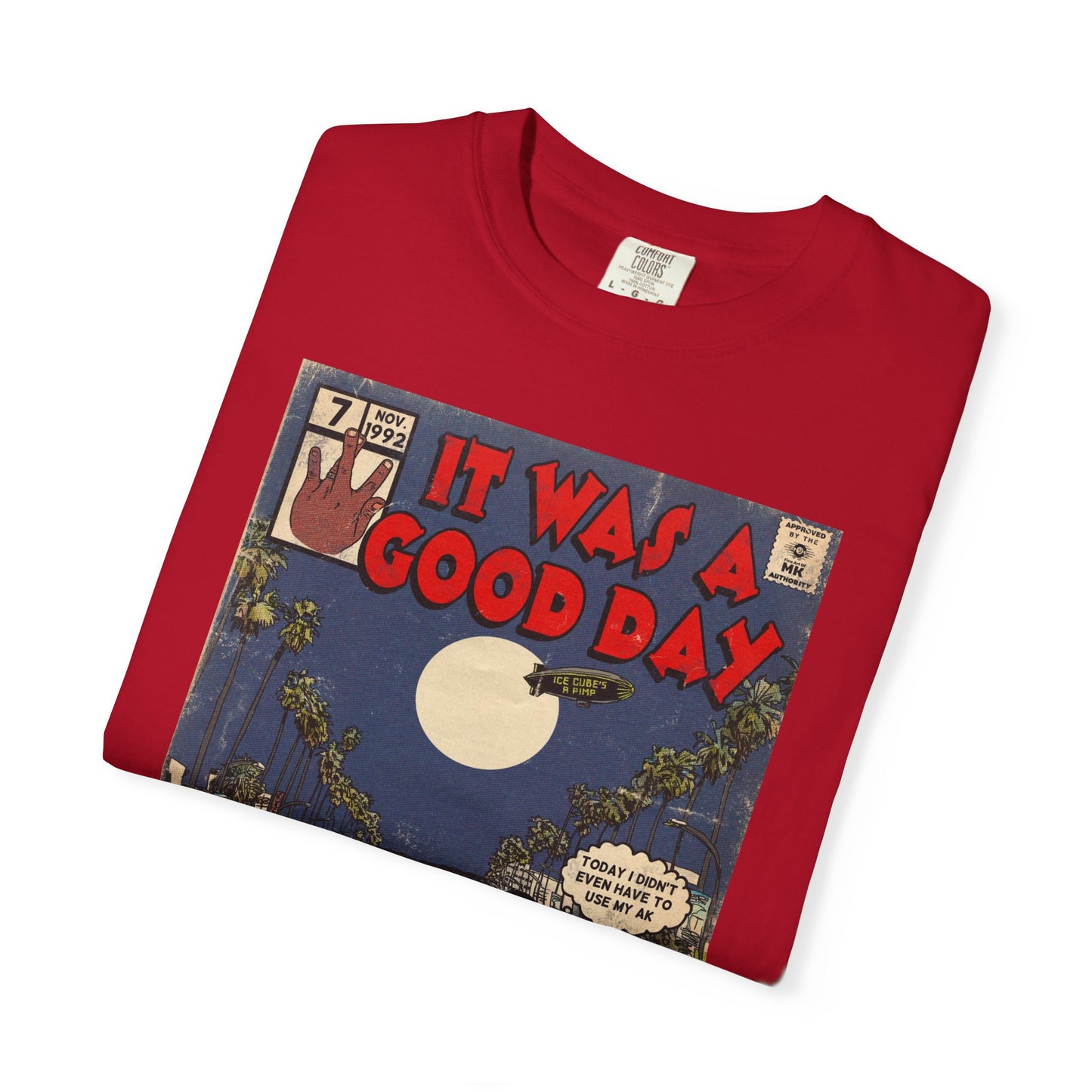 Ice Cube - It Was a Good Day - Unisex Comfort Colors T-shirt