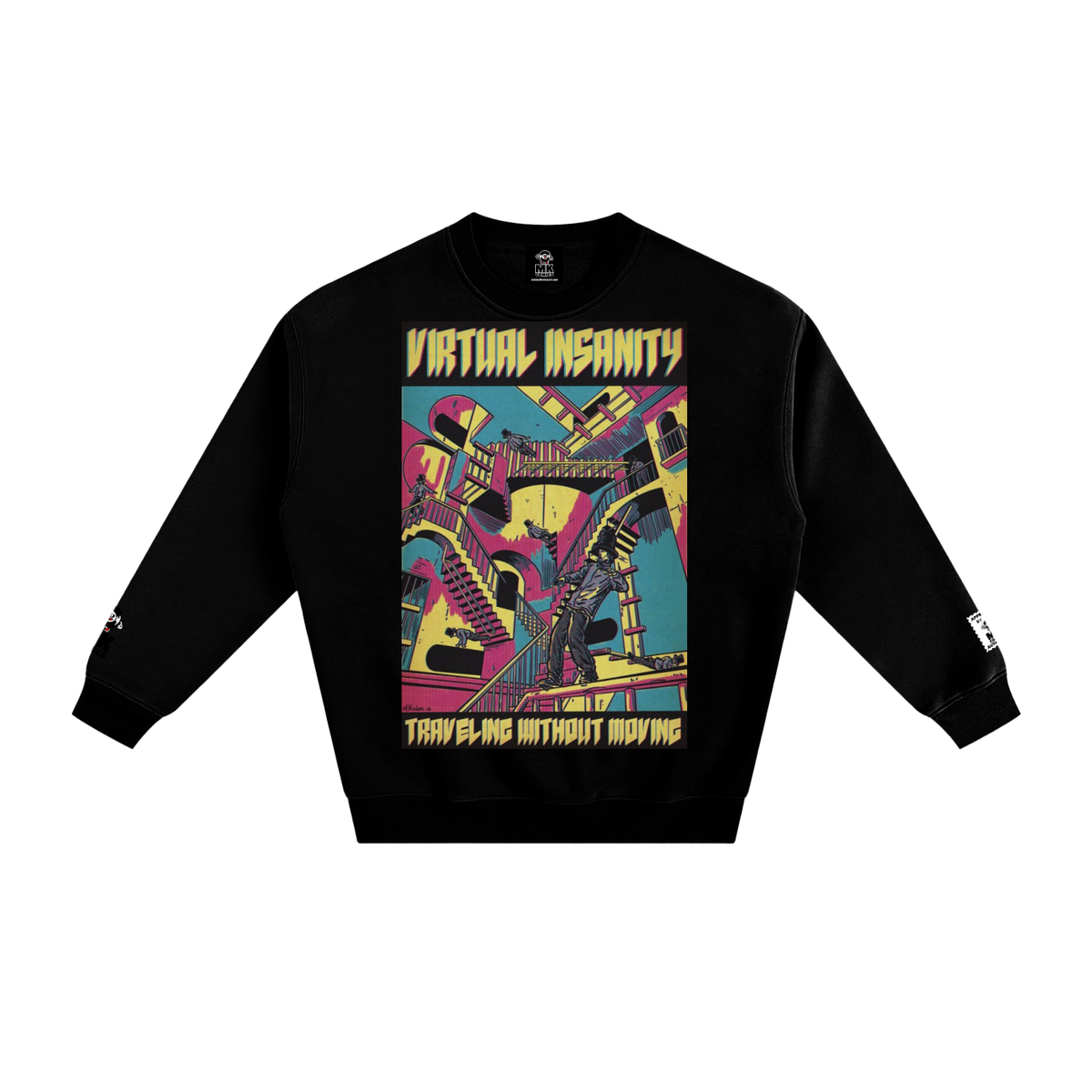 Virtual Insanity - Fleeced Sweatshirt