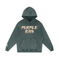 Purple Rain - Snow Washed Loose Cotton Hoodie