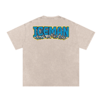 Iceman - Snow Washed Oversized Cotton T-Shirt