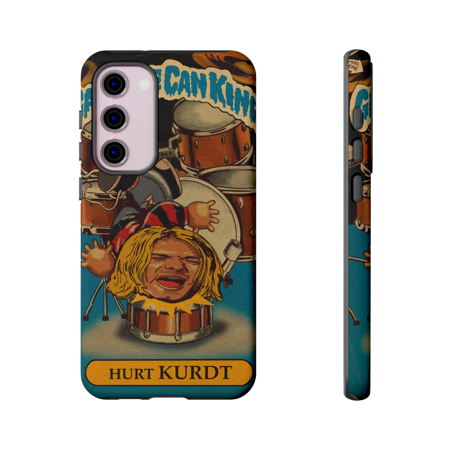 Hurt KURDT - Garbage Can Kings - Nirvana - Tough Phone Cases