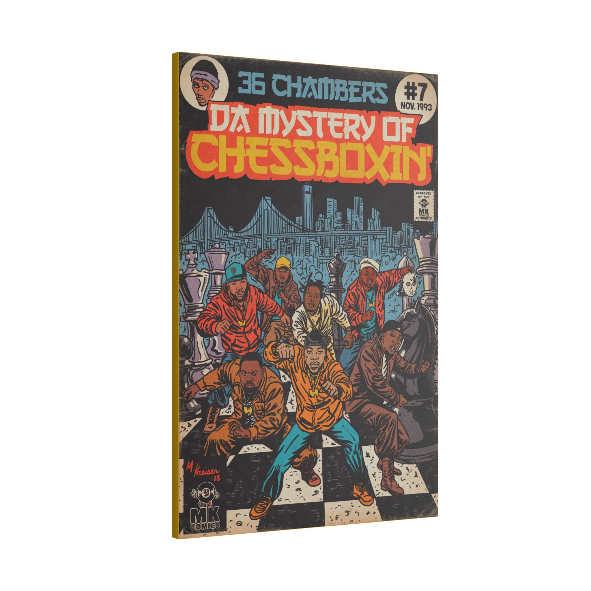 Da Mystery of Chessboxin - Matte Canvas, Stretched, 0.75" (Multi-Size)