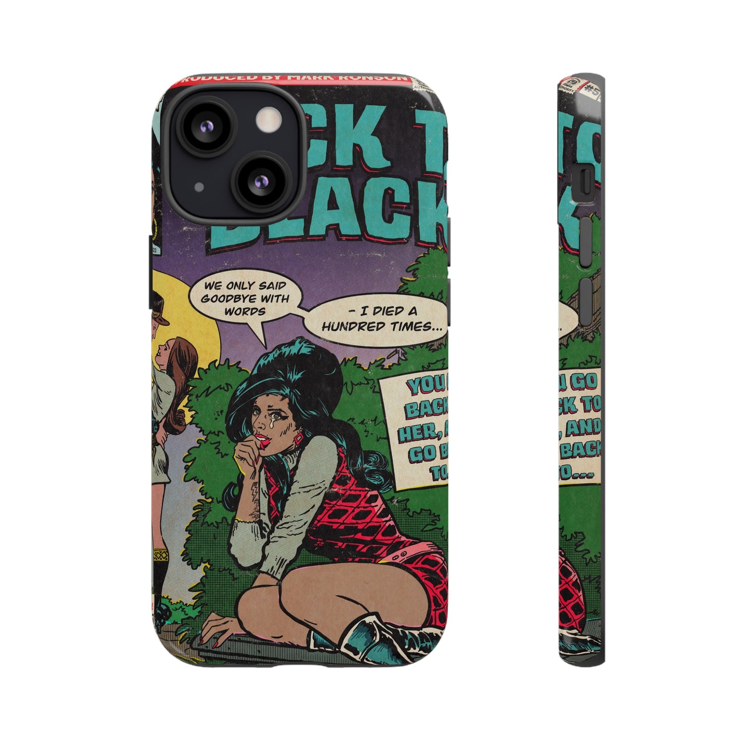 Amy Winehouse - Back to Black - Tough Phone Cases