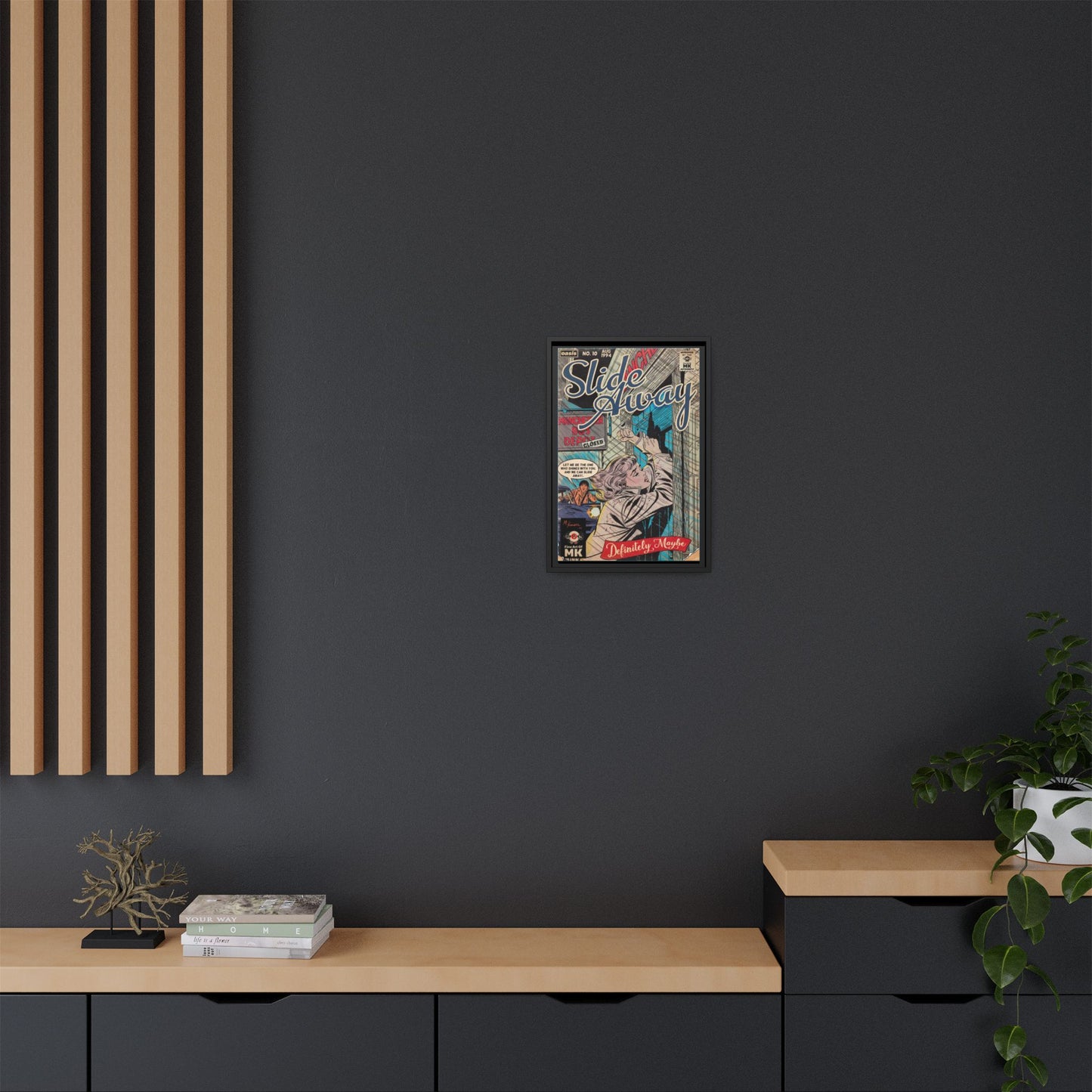 Oasis - Slide Away - Gallery Canvas Wraps, Vertical Frame