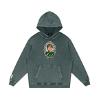 Tommy - Snow Washed Loose Cotton Hoodie