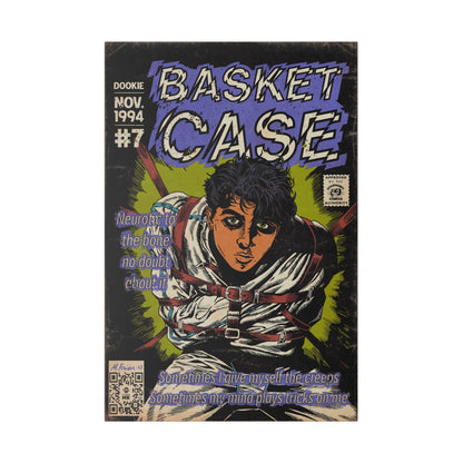 Green Day - Basket Case - Matte Canvas, Stretched, 0.75"