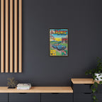 Ironic - Matte Canvas, Framed (Multi-color)