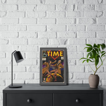 Pink Floyd- Time - Framed Paper Posters