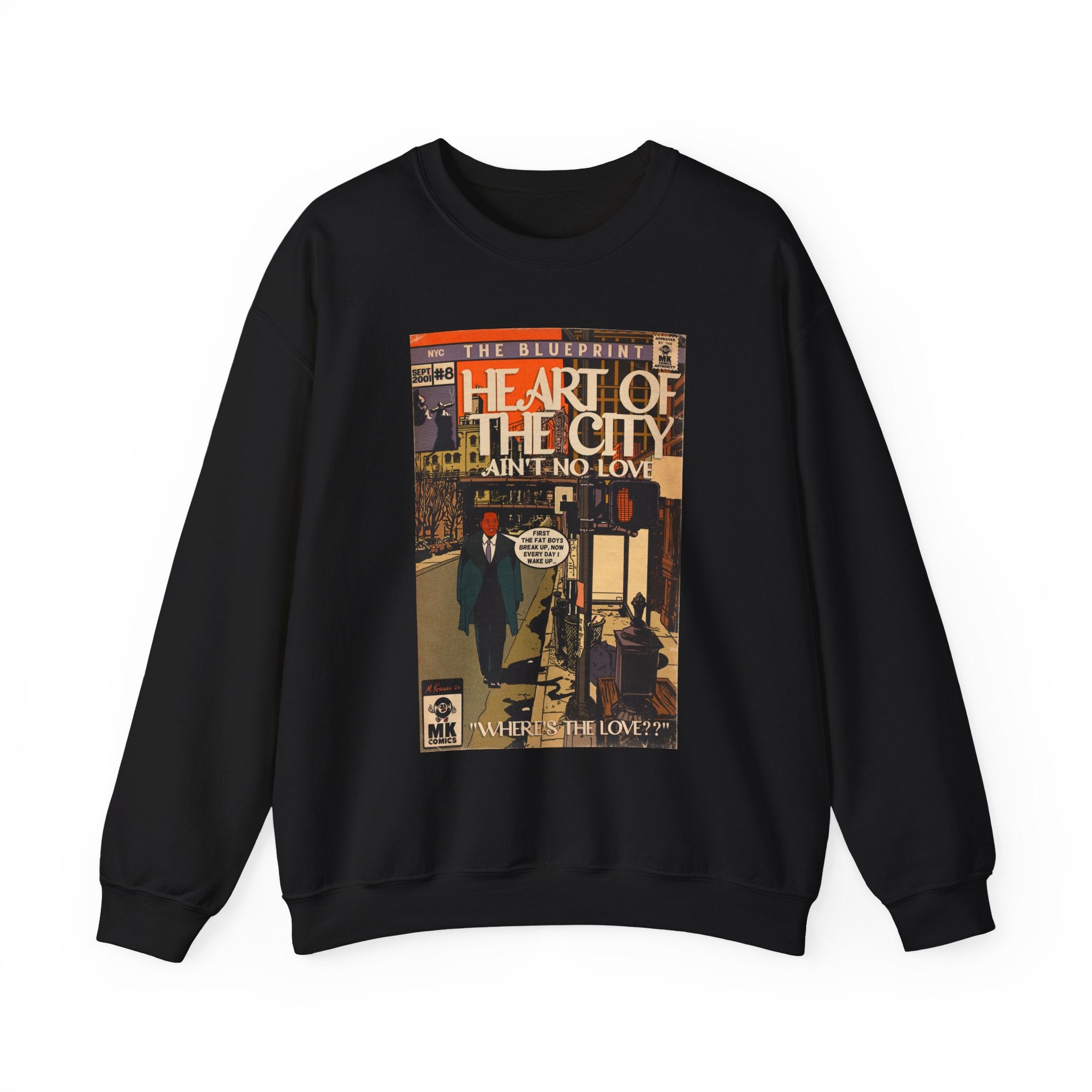 Heart of the City - Unisex Heavy Blend™ Crewneck Sweatshirt