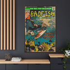 Badfish - Matte Canvas, Framed (Multi-color)