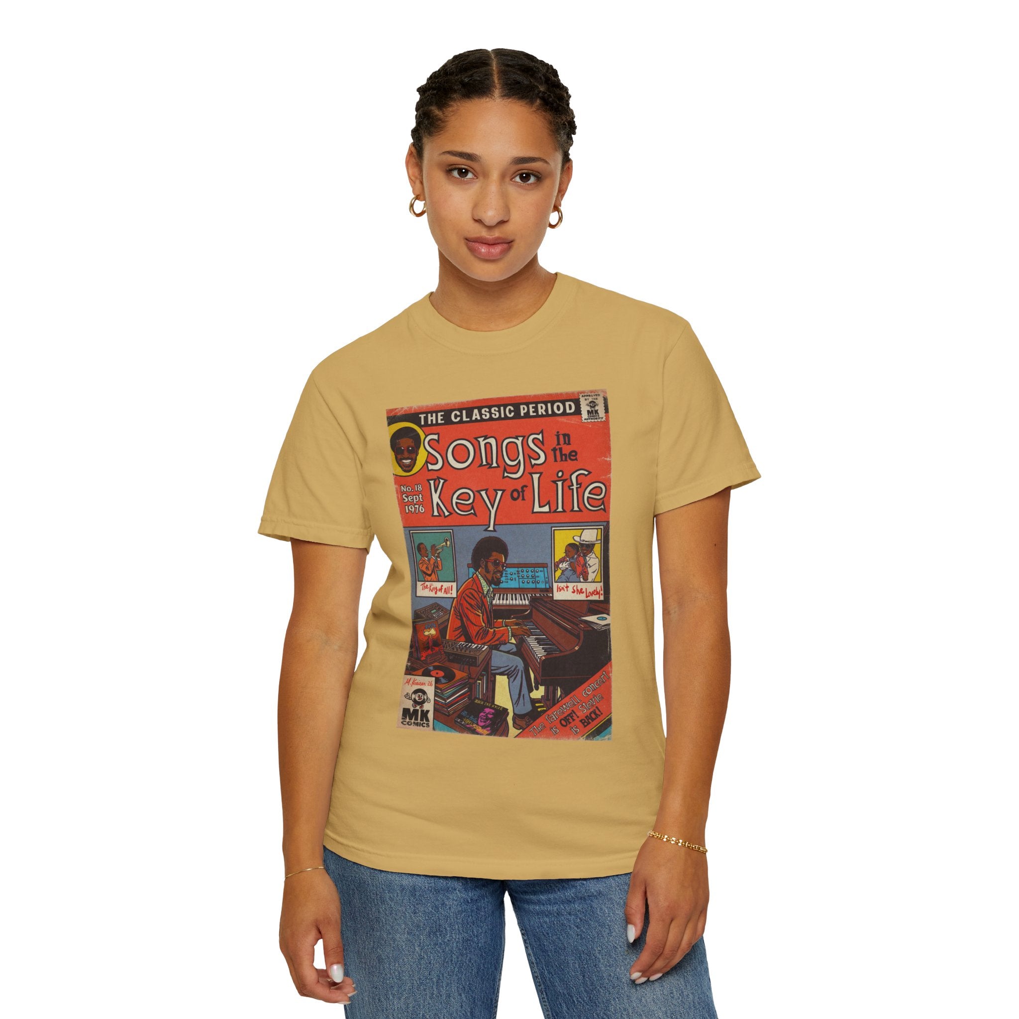 Songs in the Key of Life - Unisex Comfort Colors T-shirt