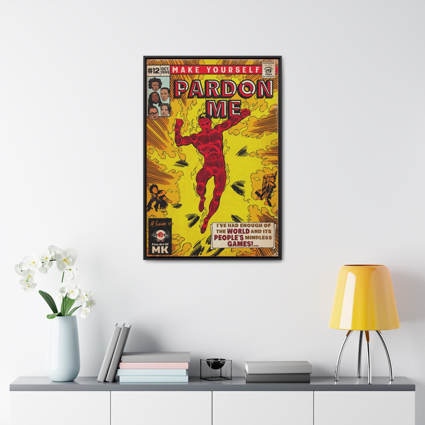 Incubus - Pardon Me - Gallery Canvas Wraps, Vertical Frame