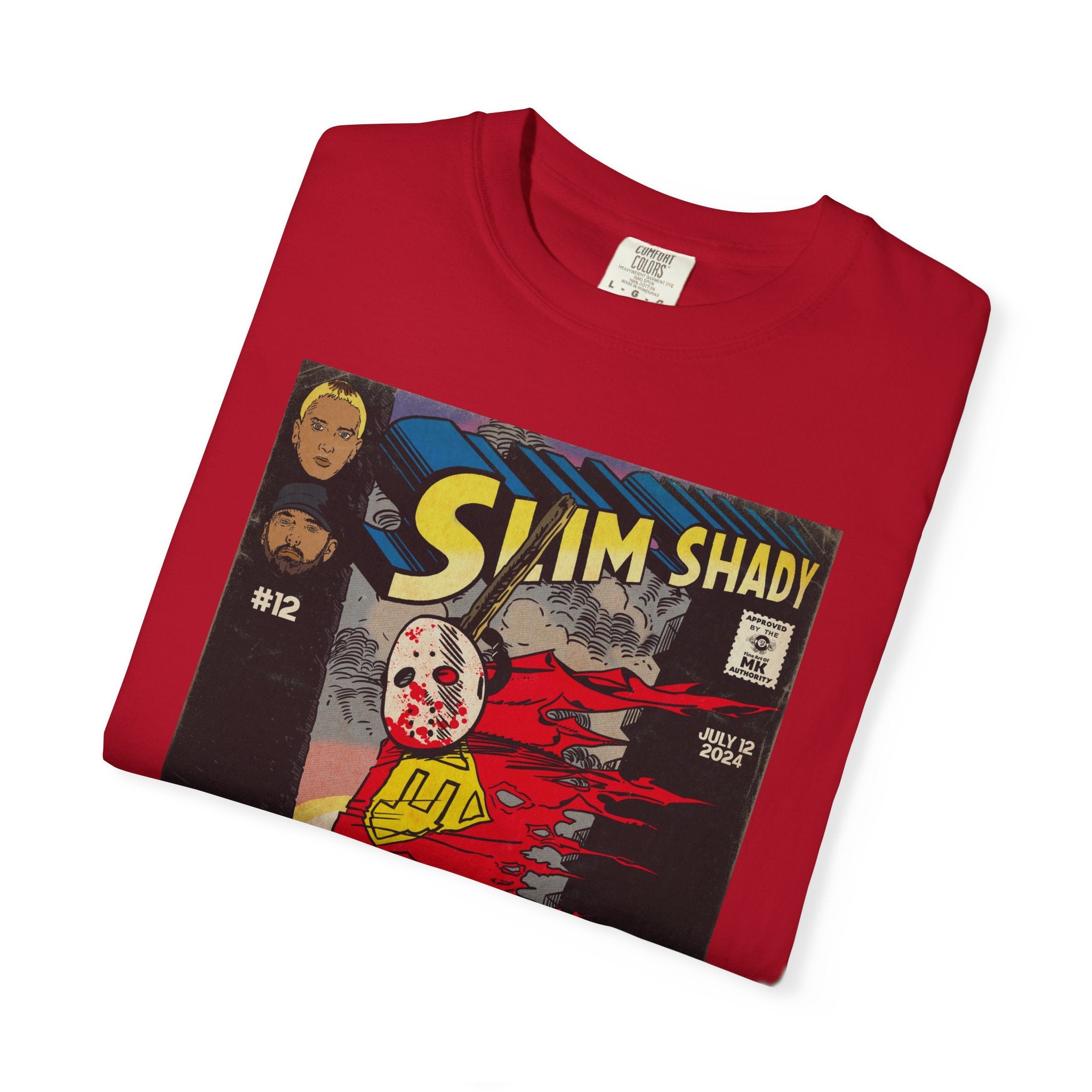 Death of Slim Shady - Unisex Comfort Colors T-shirt