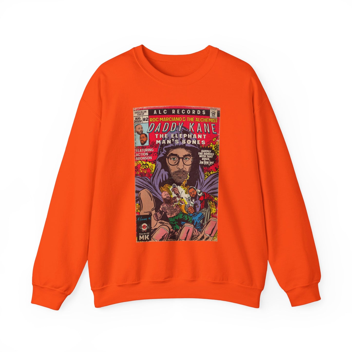 Roc Marciano, Alchemist, Action Bronson - Daddy Kane - Unisex Heavy Blend™ Crewneck Sweatshirt