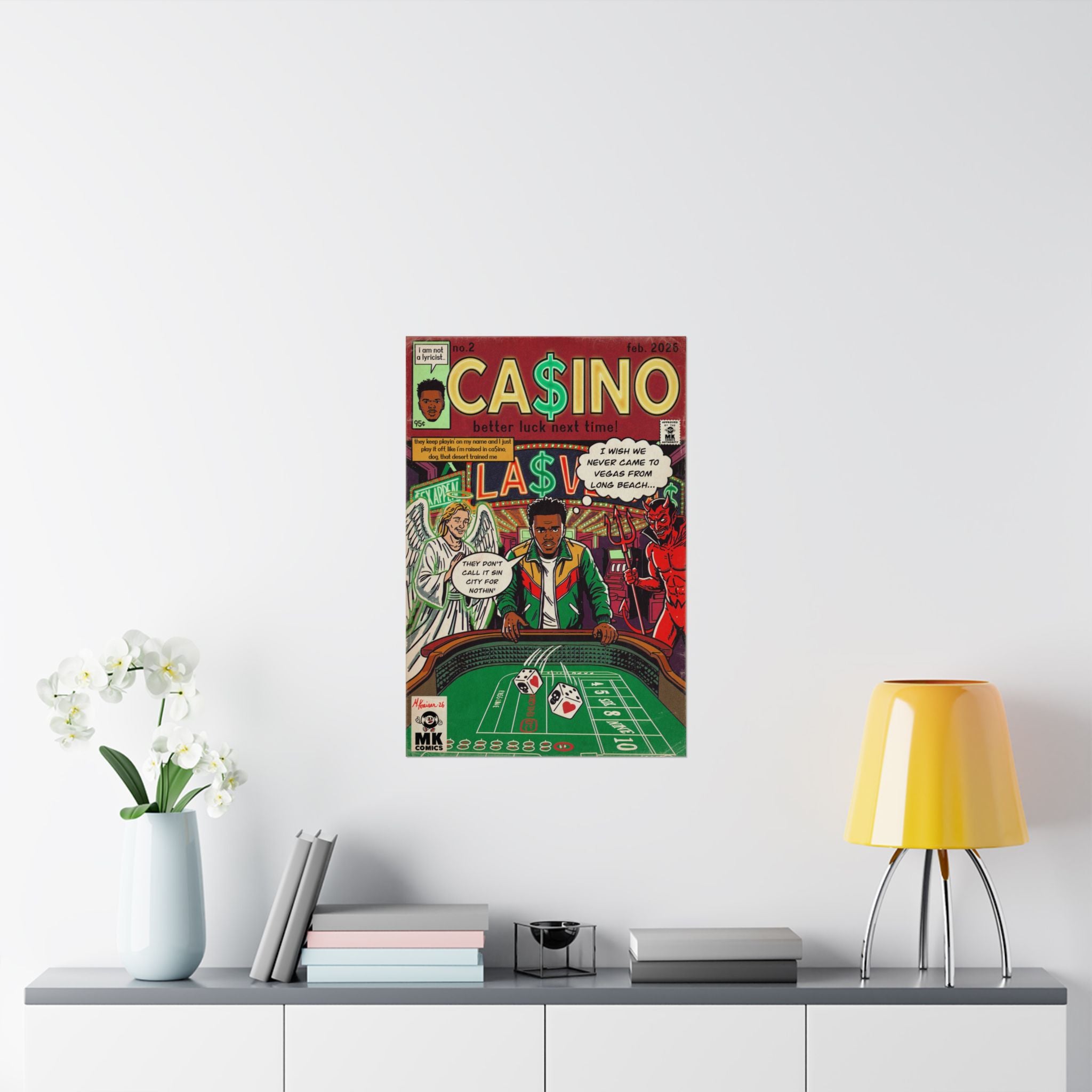 Casino - Matte Vertical Posters