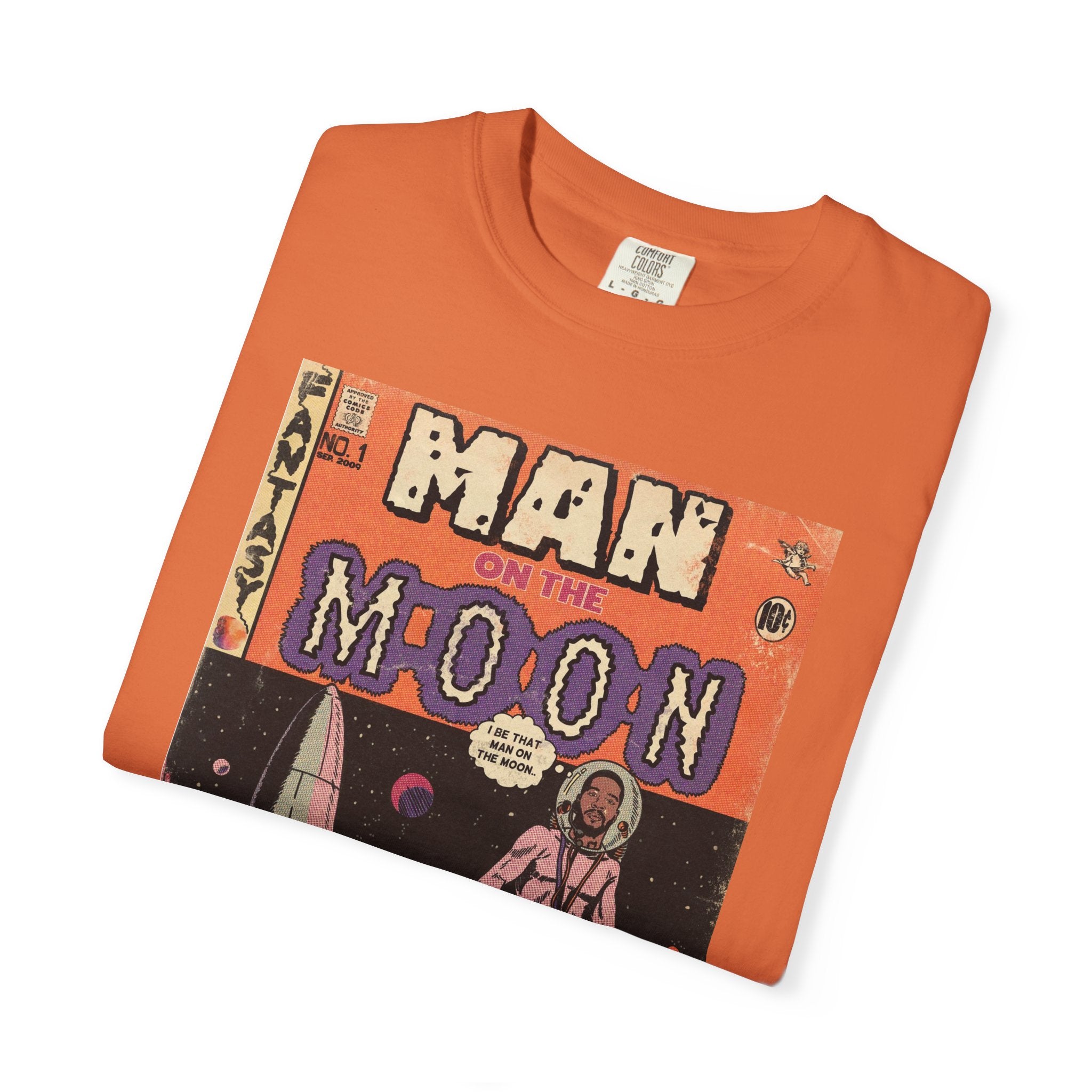 Man on the Moon - Unisex Comfort Colors T-shirt