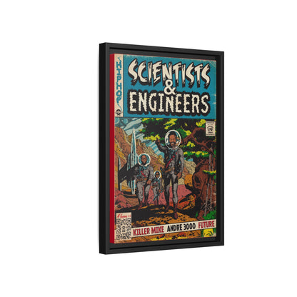 Killer Mike - Scientists & Engineers - Andre 3000 - Future - Gallery Canvas Wraps, Vertical Frame