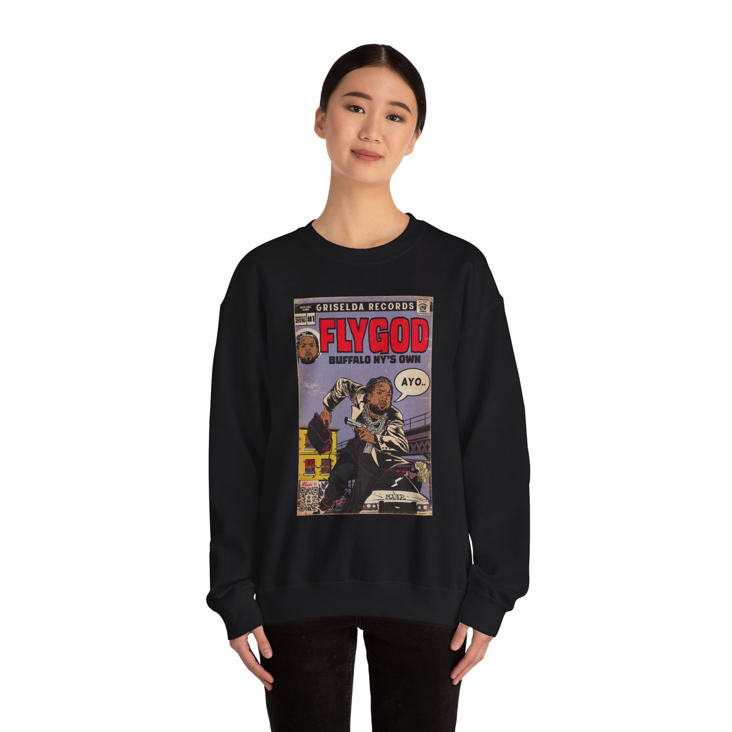 Westside Gunn - Flygod - Unisex Heavy Blend™ Crewneck Sweatshirt