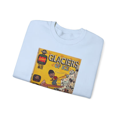 Rae, Ghost, Masta - Glaciers of Ice - Unisex Heavy Blend™ Crewneck Sweatshirt