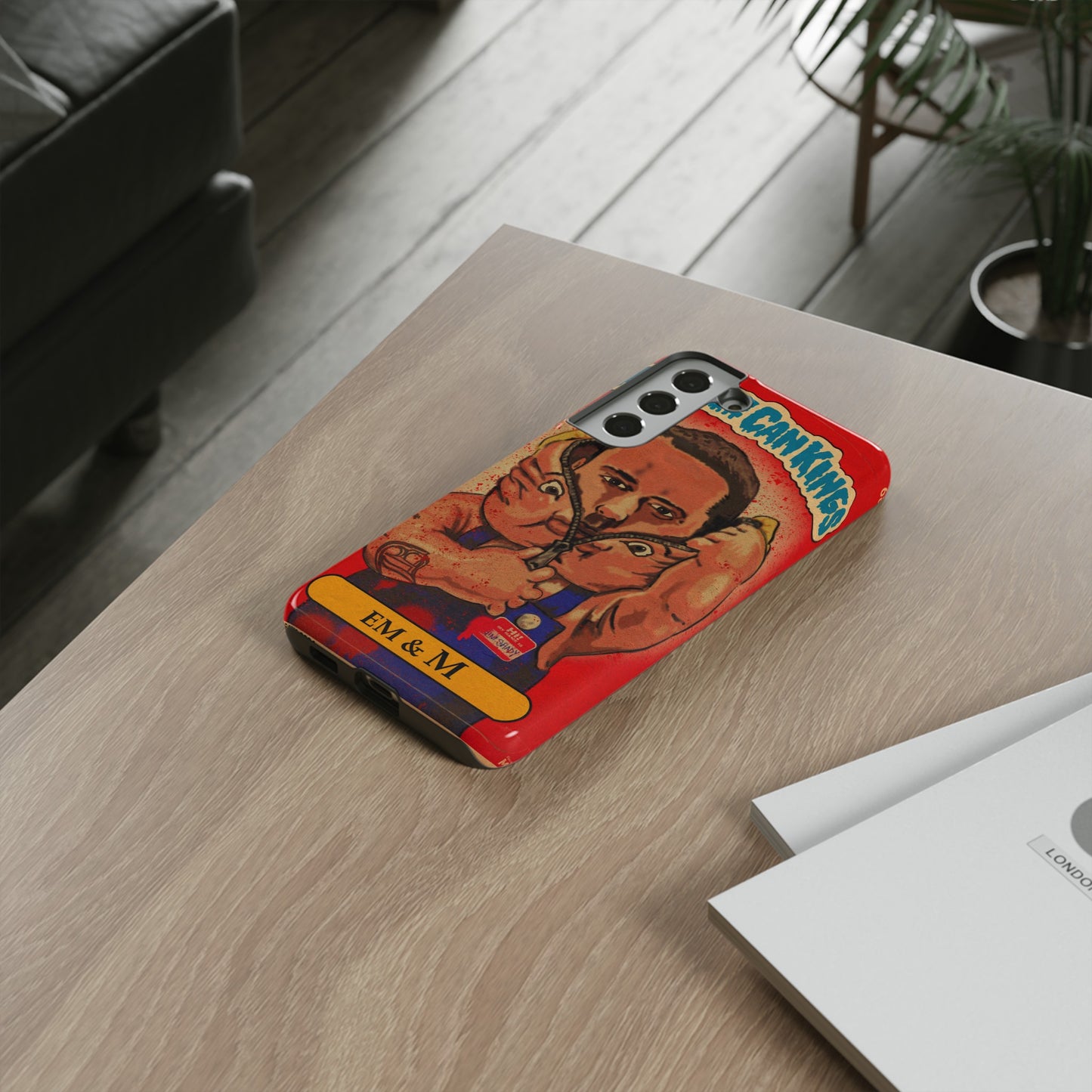 Em & M - Garbage Can Kings - Eminem - Tough Phone Cases