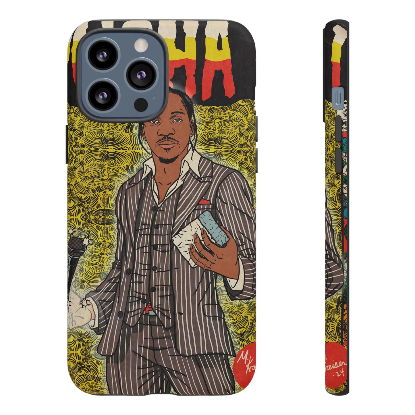 Pusha T - Comic Book Art - Tough Phone Cases