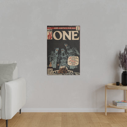 Metallica- One - Matte Canvas, Stretched, 0.75"