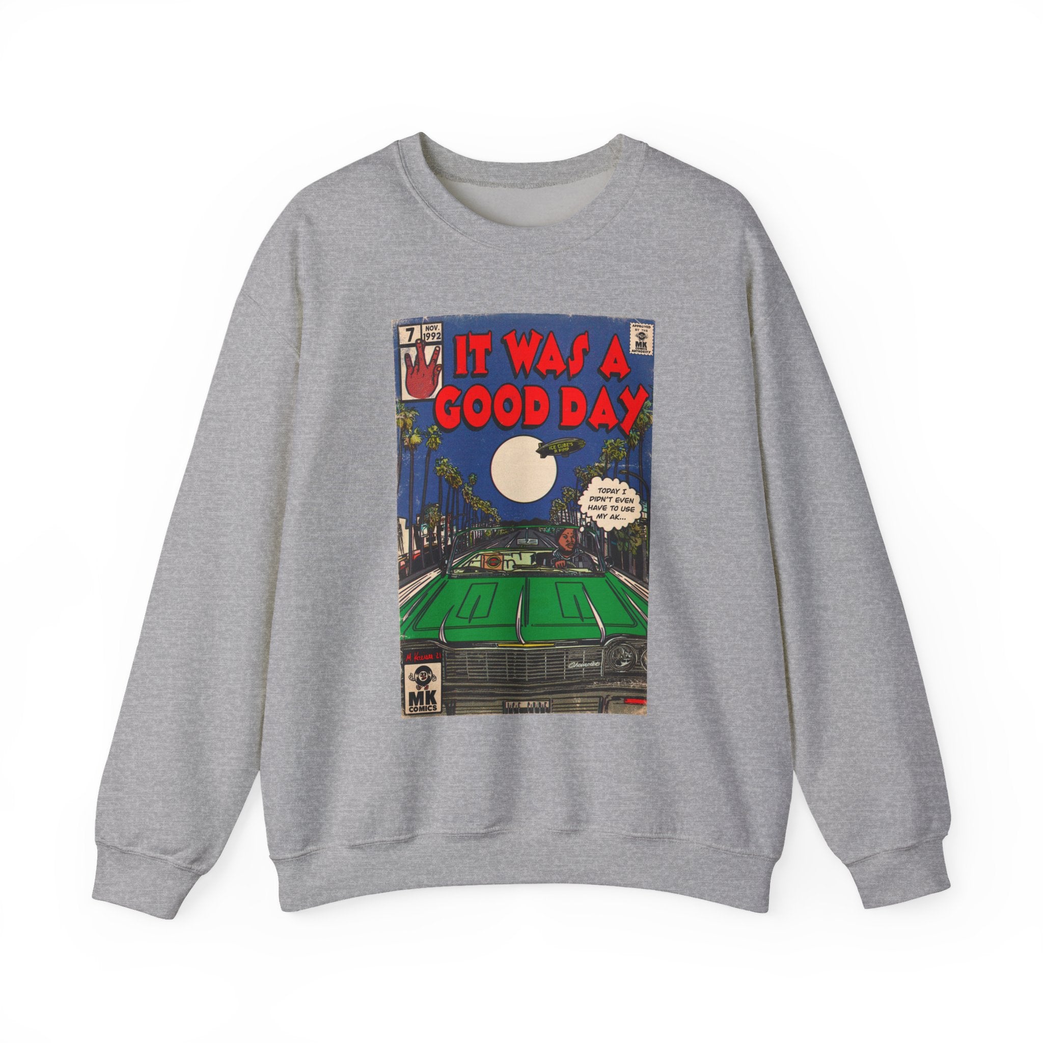 It Was a Good Day - Unisex Heavy Blend™ Crewneck Sweatshirt