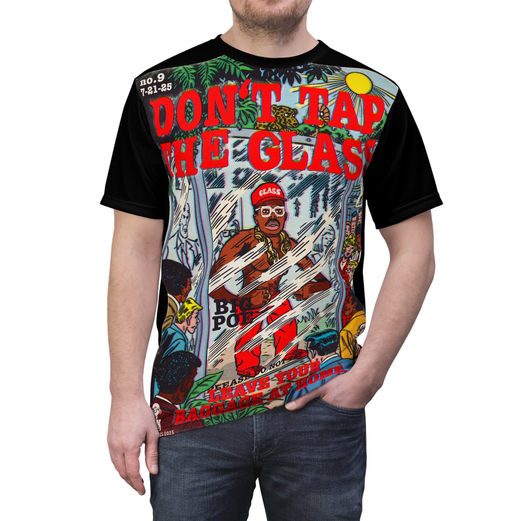 Don't Tap The Glass - Unisex Cut & Sew Tee (AOP)