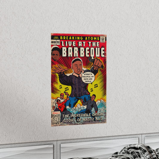 Live at the Barbeque - Premium Matte Vertical Posters