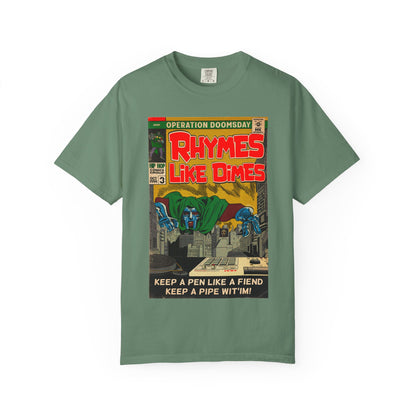Rhymes Like Dimes - Unisex Comfort Colors T-shirt