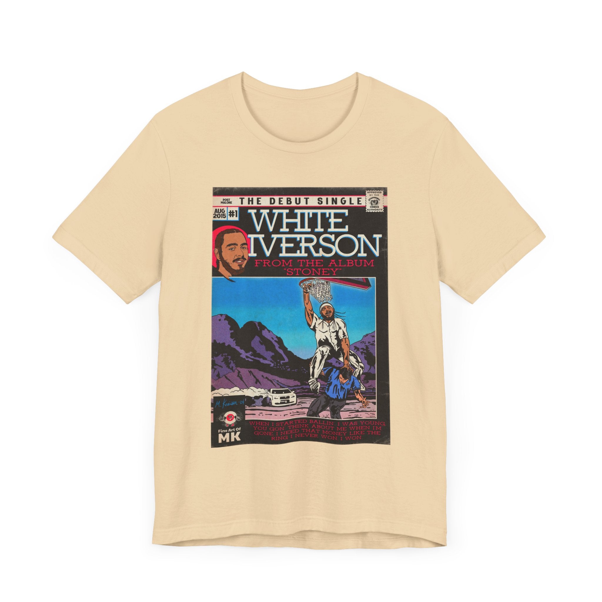White Iverson -  Unisex Jersey Short Sleeve Tee