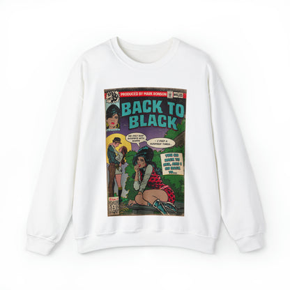 Amy Winehouse - Back to Black - Unisex Heavy Blend™ Crewneck Sweatshirt