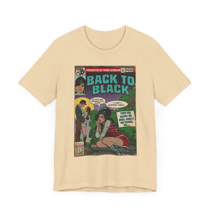 Amy Winehouse - Back to Black - Unisex Jersey Short Sleeve Tee