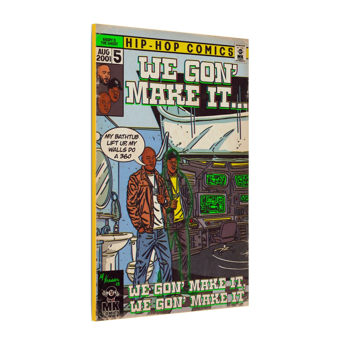 We Gon' Make It - Matte Canvas, Stretched, 0.75" (Multi-Size)