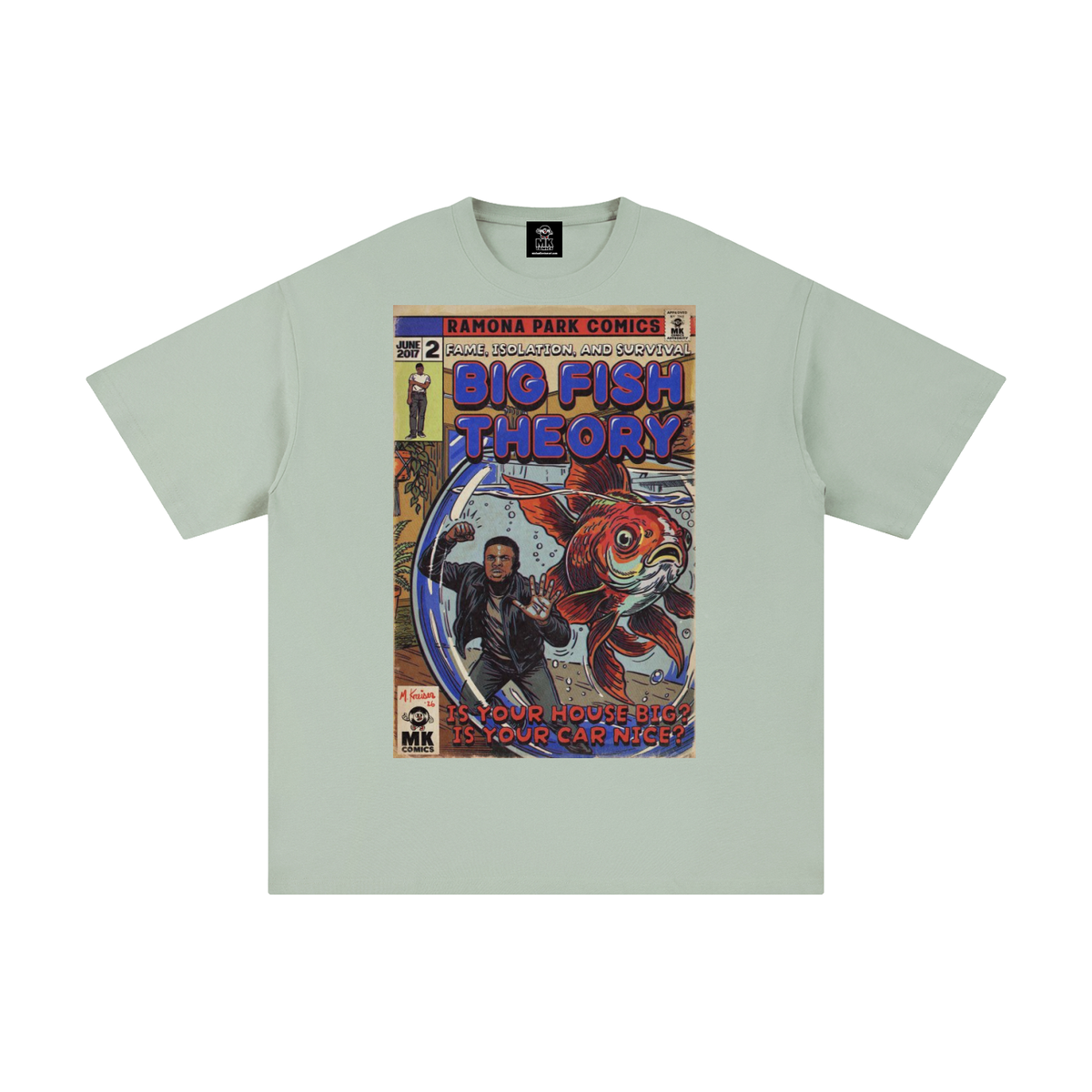 Big Fish Theory - Unisex Pure Cotton T-Shirt