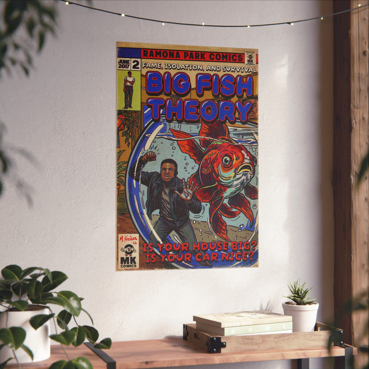 Big Fish Theory - Matte Vertical Posters