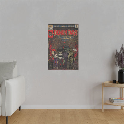 Demon Days - Matte Canvas, Stretched, 0.75" (Multi-Size)