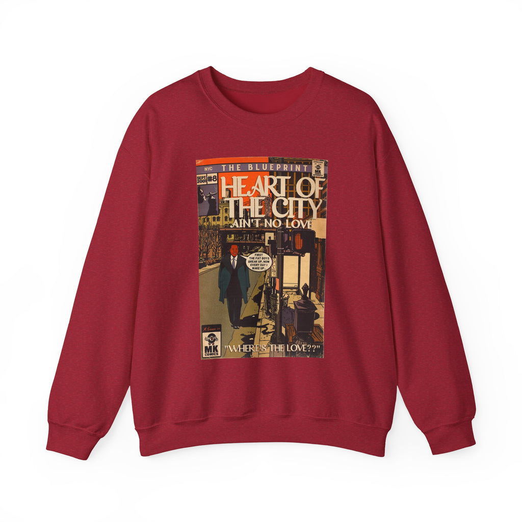 Heart of the City - Unisex Heavy Blend™ Crewneck Sweatshirt
