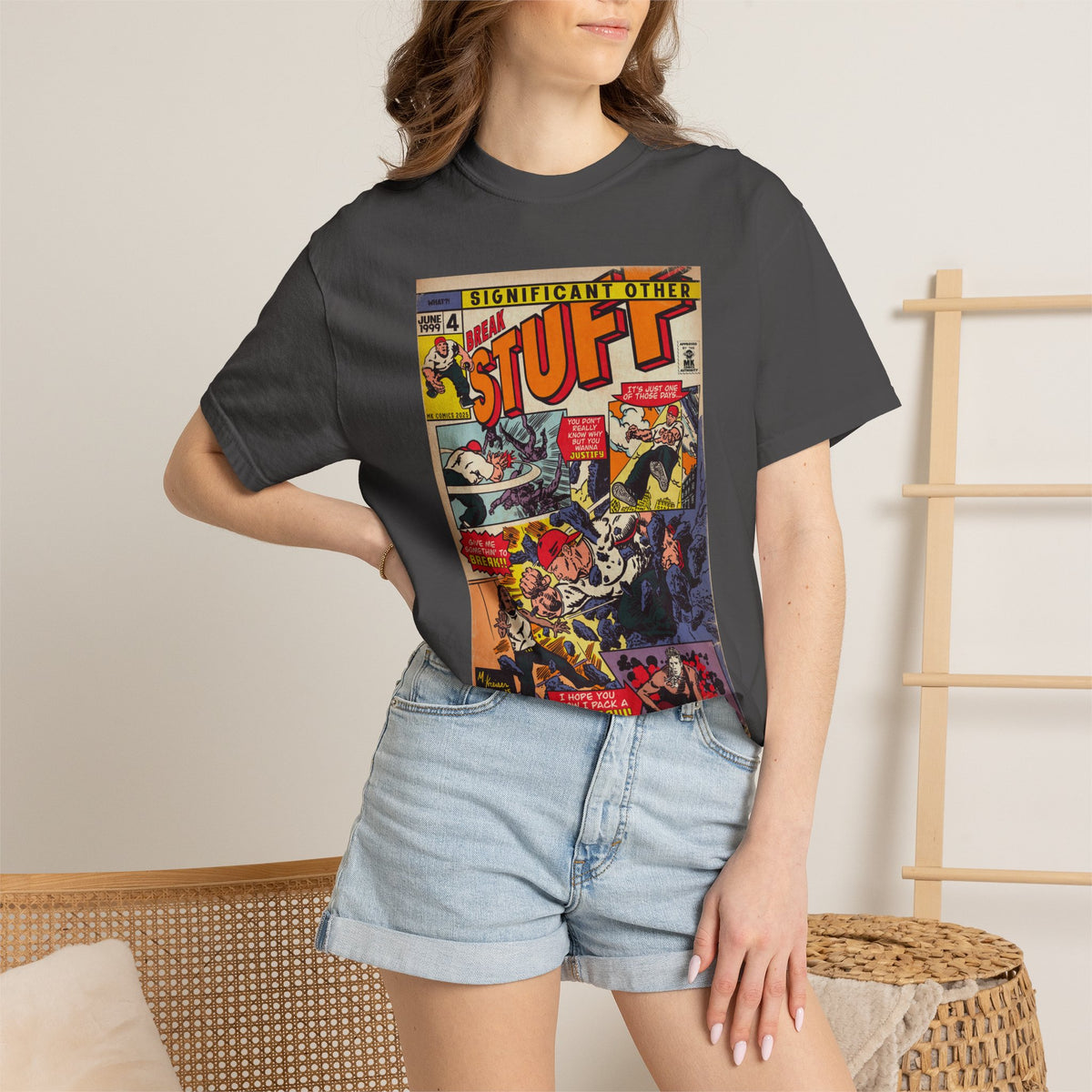 Break Stuff – Unisex Comfort Colors T-Shirt