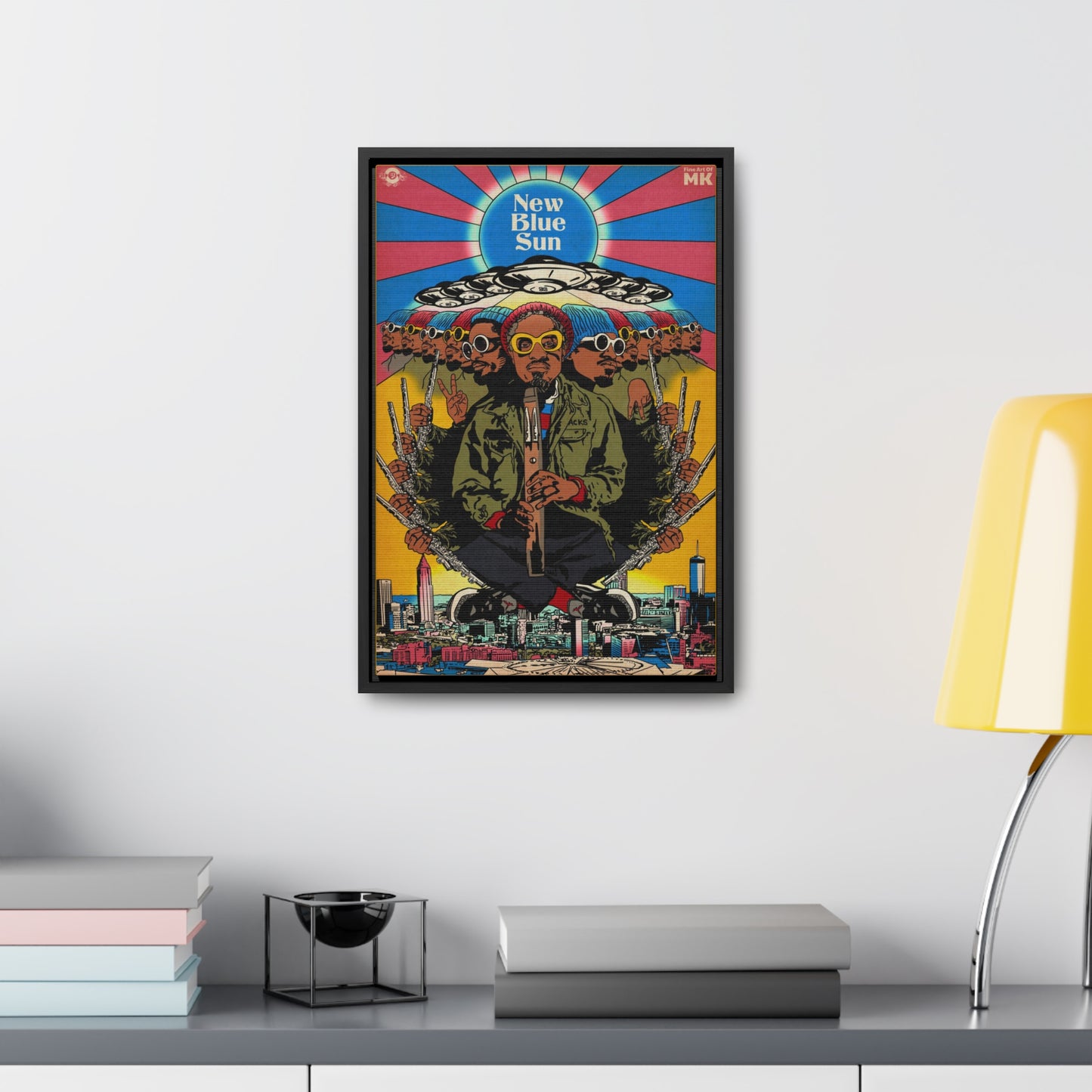 Andre 3000 - New Blue Sun -  Gallery Canvas Wraps, Vertical Frame