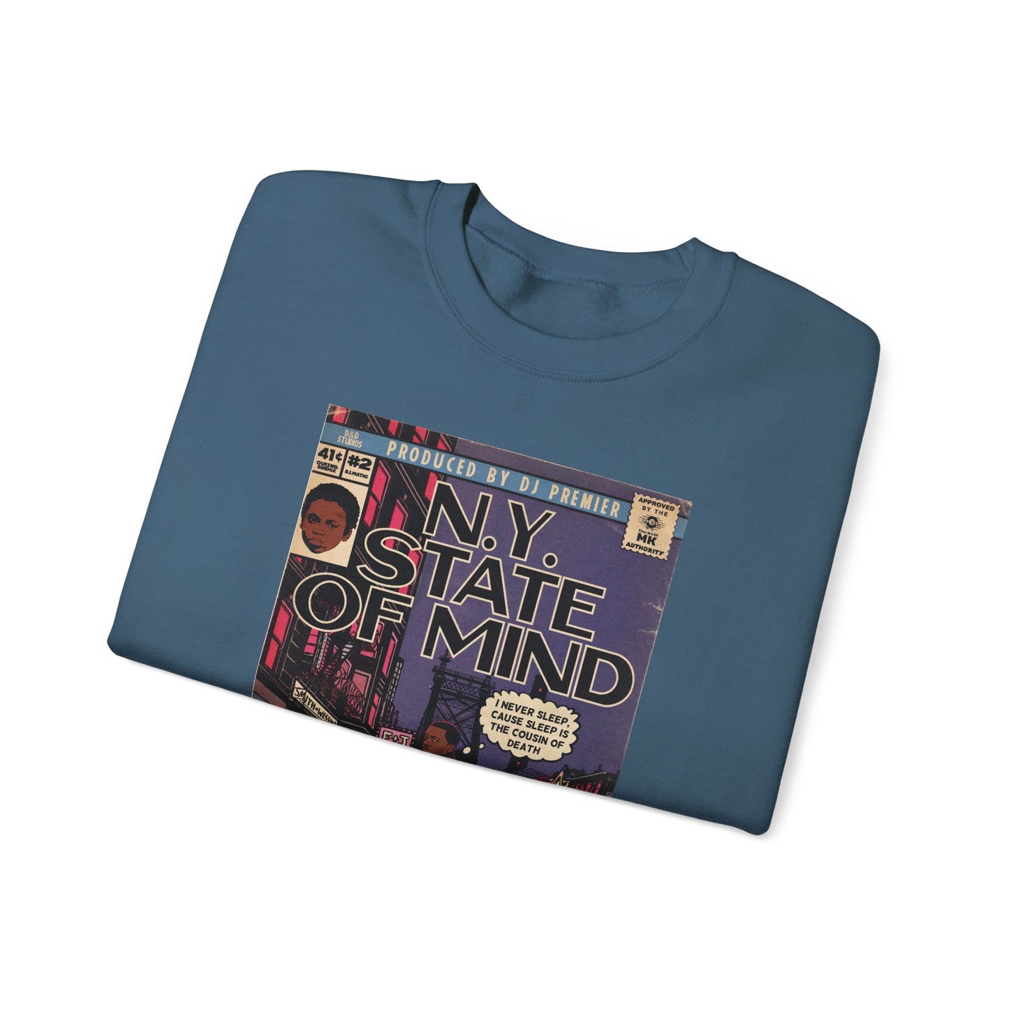 Nas - NY State of Mind - Unisex Heavy Blend™ Crewneck Sweatshirt