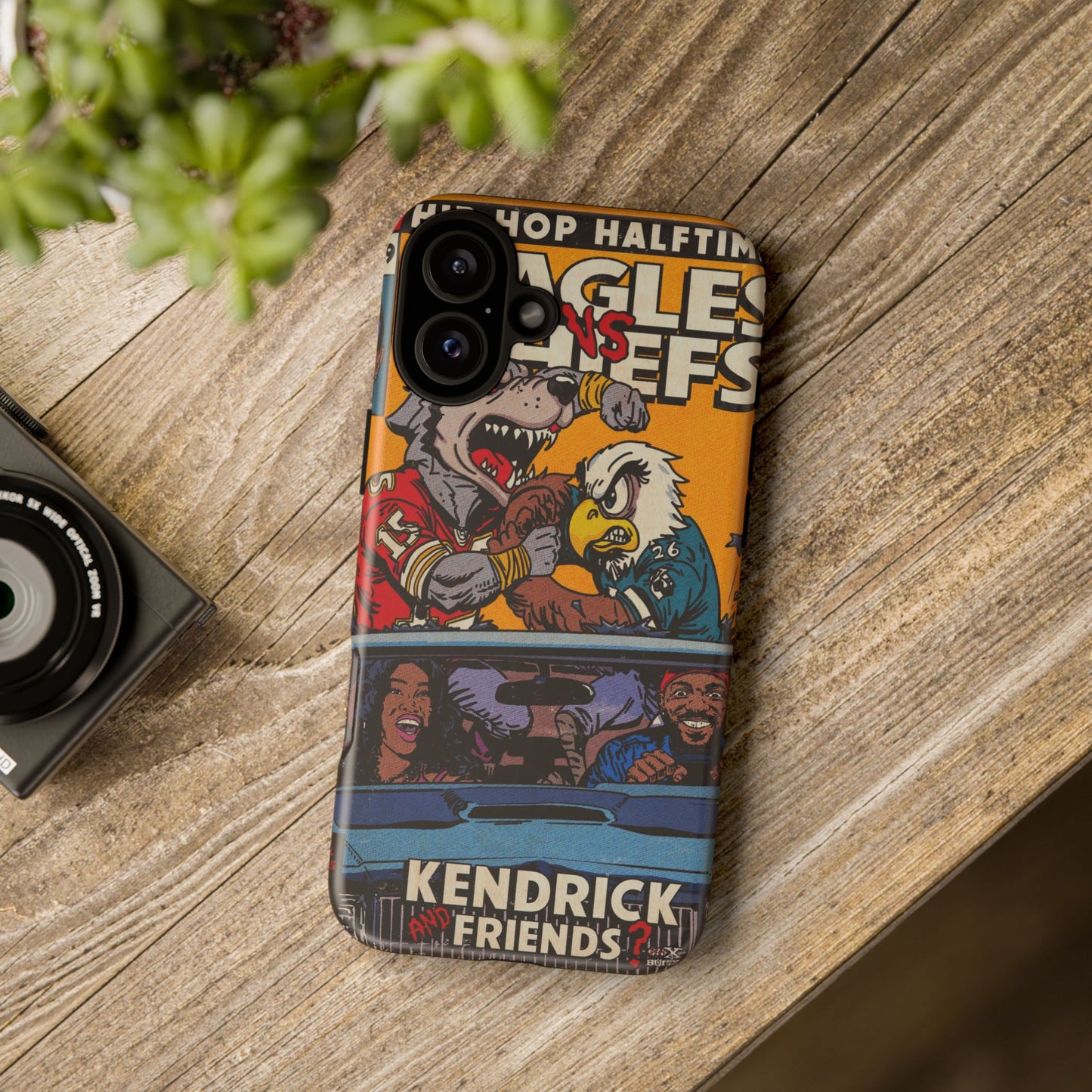 Kendrick & SZA - 2025 Halftime - Eagles vs Chiefs - Tough Phone Cases