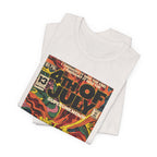 4th Of July - Grunge Comic Art - Unisex Jersey Short Sleeve Tee