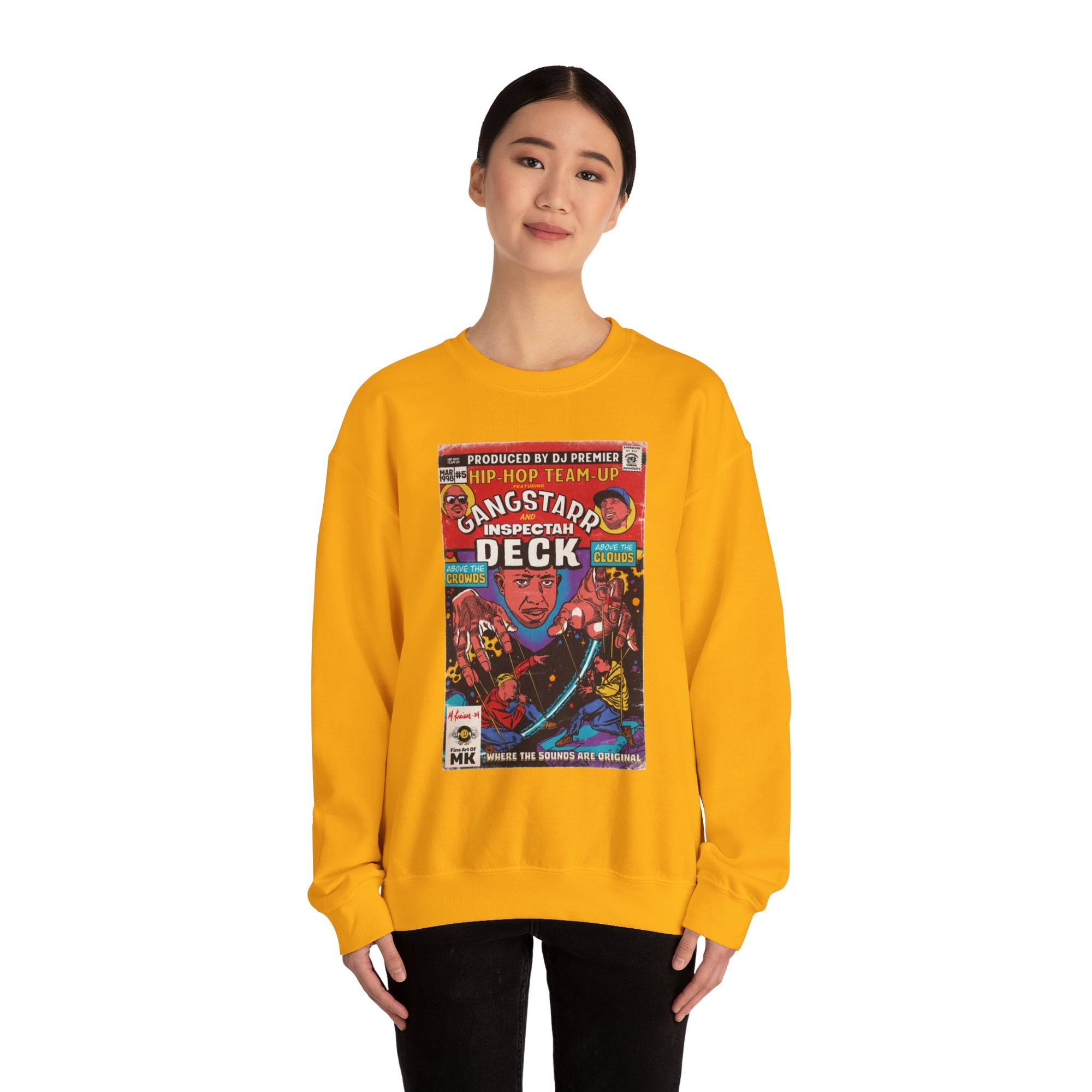 Above The Clouds - Unisex Heavy Blend™ Crewneck Sweatshirt