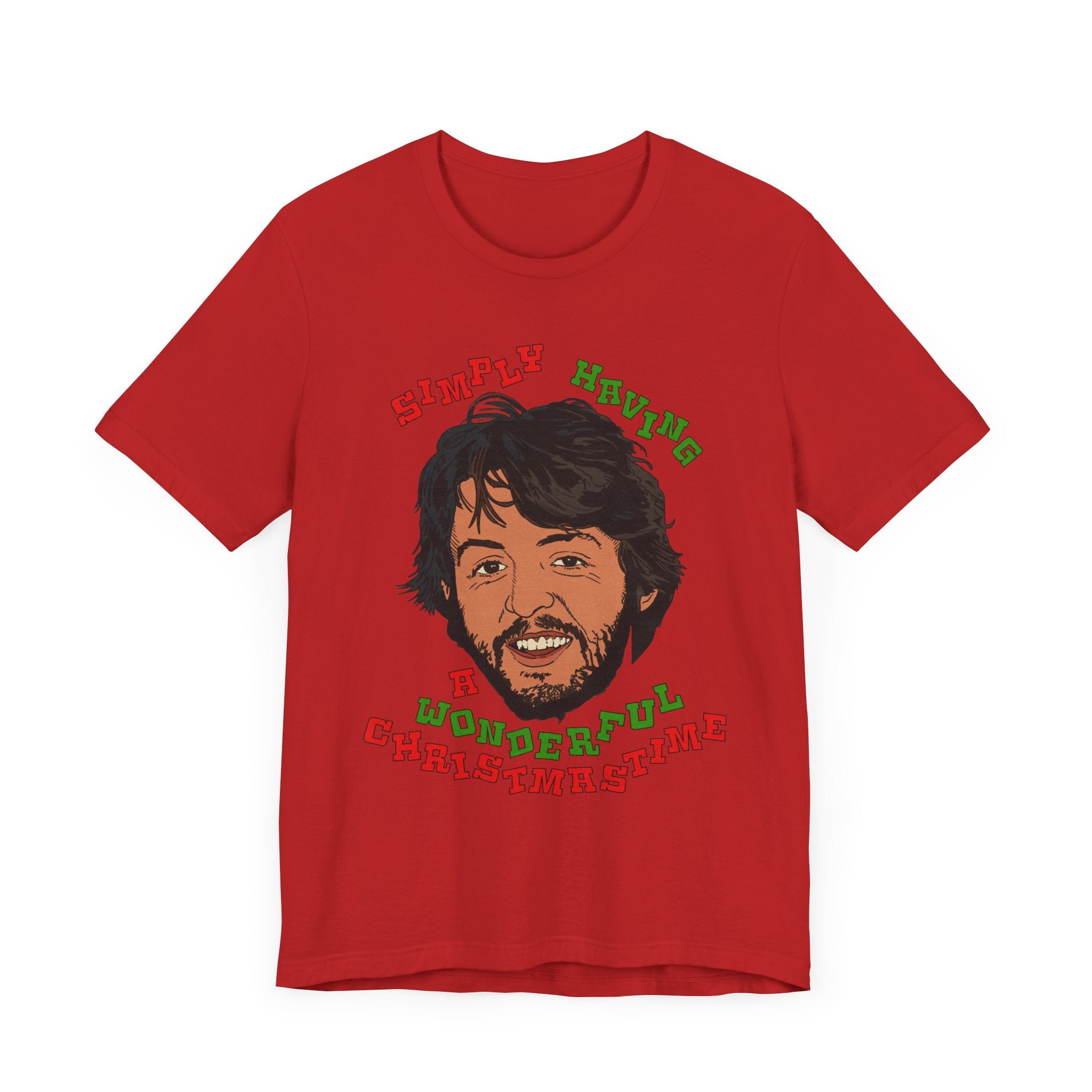 Paul - Wonderful Christmastime - Unisex Jersey Short Sleeve Tee