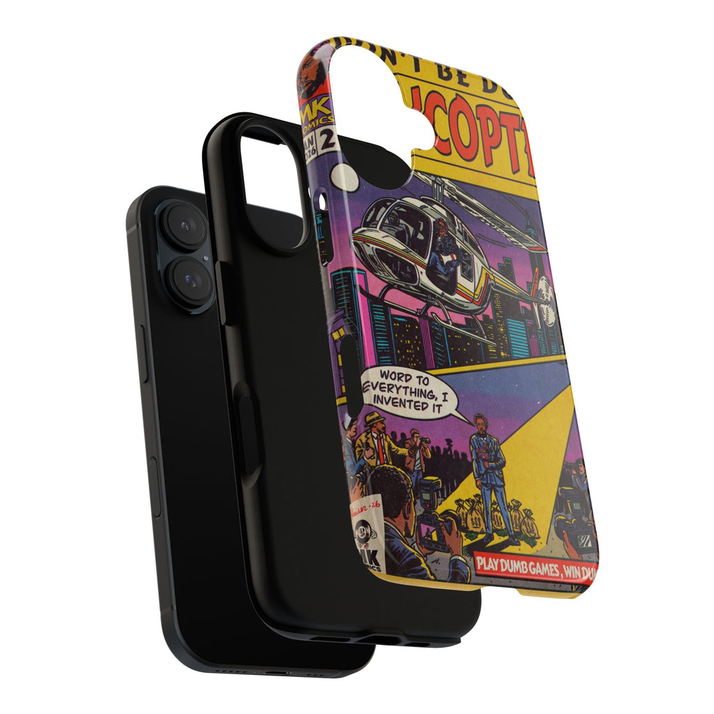 Helicopter - Tough Phone Cases