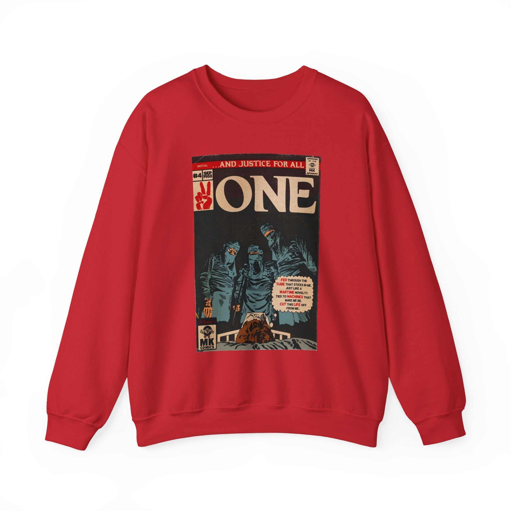 One - Comic Book Art - Unisex Heavy Blend™ Crewneck Sweatshirt