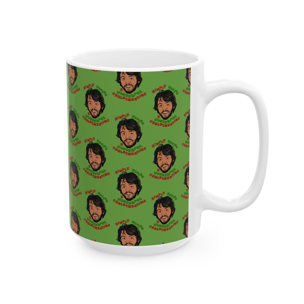 Simply Having a Wonderful Christmastime - Ceramic Mug, (11oz, 15oz)