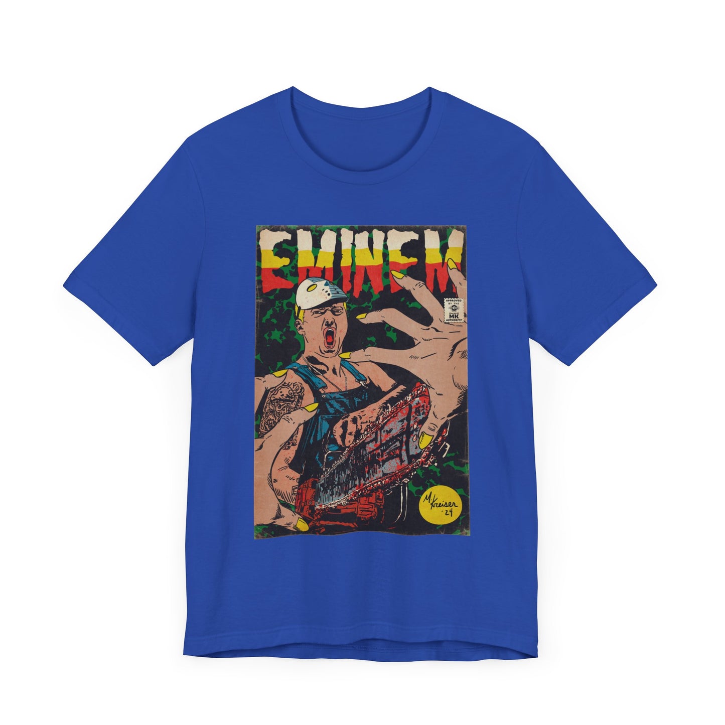 Eminem - Comic Book Art -  Unisex Jersey Short Sleeve Tee